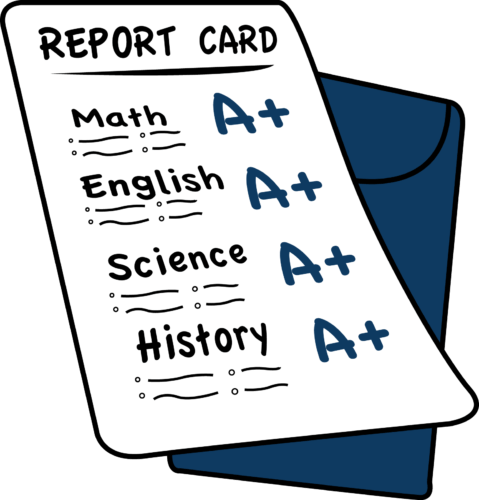 grading report card
