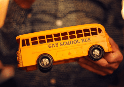 Dick Leitsch gay school bus
