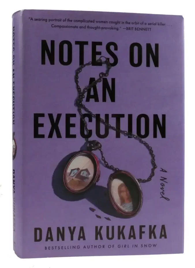 The cover of the book Notes on an Execution by Danya Kukafka, intended to represent the September Reading List 2025.